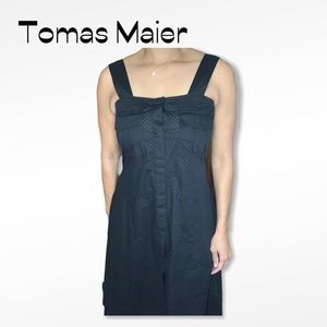 🖤Tomas Maier🖤 black eyelet dress